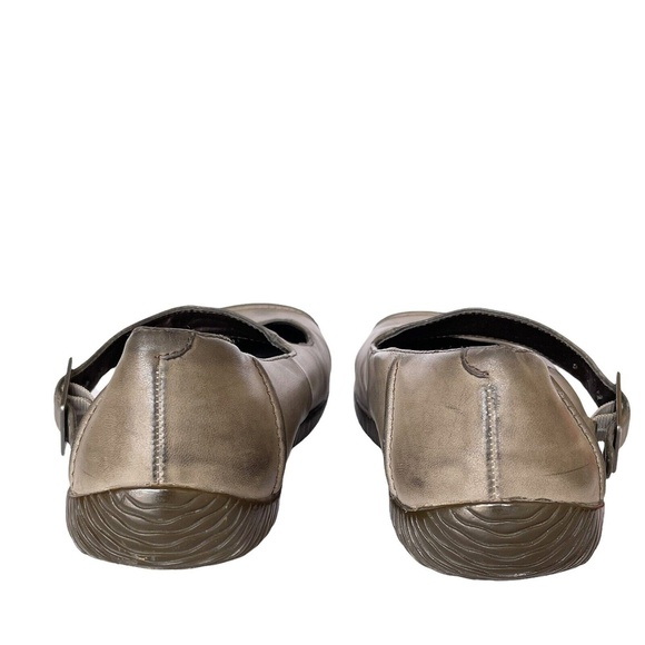 ORTHAHEEL Mary Jane Shoes Sandals Women’s Size 7 ELISA Taupe Leather - Picture 4 of 6